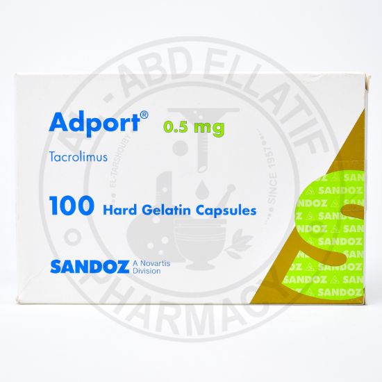 Picture of ADPORT 0.5 MG 100 CAP