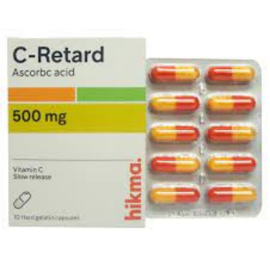 Picture of C-RETARD 500MG 10 CAP