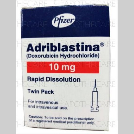 Picture of ADRIBLASTINA R.D 10MG VIAL