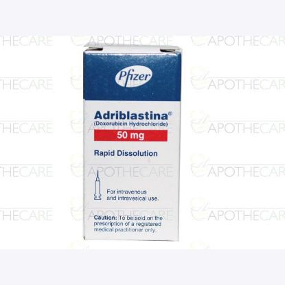 Picture of ADRIBLASTINA R.D 50MG VIAL