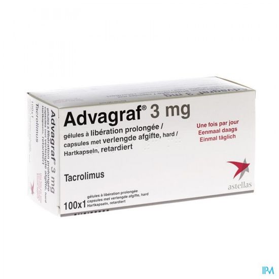 Picture of ADVAGRAF 3 MG 100 PROLONGED R. CAP