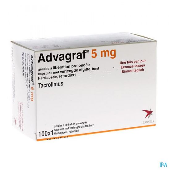 Picture of ADVAGRAF 5 MG 100 PROLONGED R. CAP