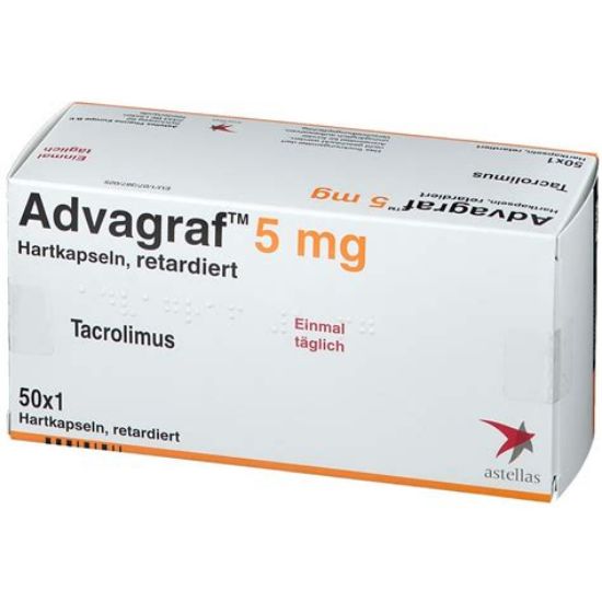 Picture of ADVAGRAF 5 MG 50 PROLONGED R. CAP