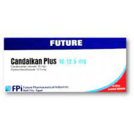 Picture of CANDALKAN PLUS 16/12.5 MG 14 F.C.TAB