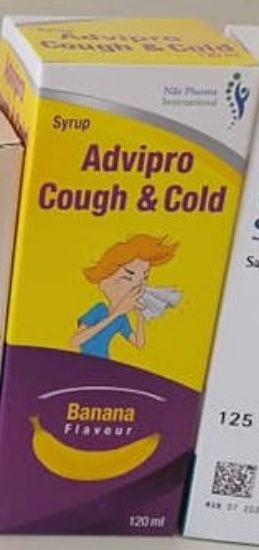 Picture of ADVIPRO COUGH & COLD SYRUP 120ML