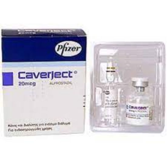 Picture of CAVERJECT 20MG VIAL POWDER FOR INJ