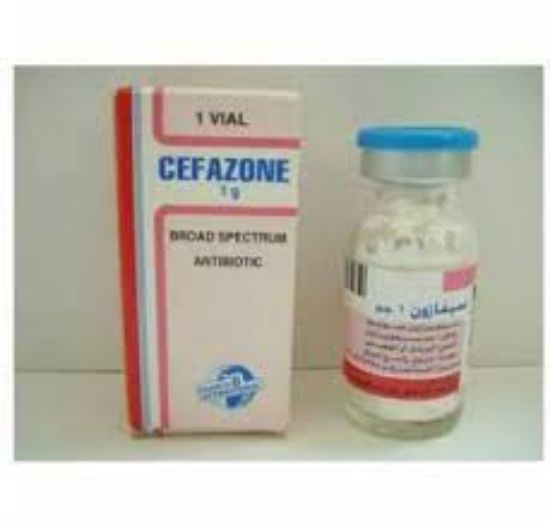 Picture of CEFAZONE 1 GM VIAL