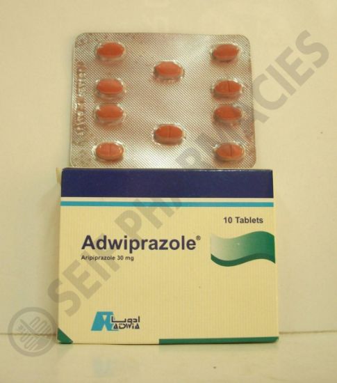 Picture of ADWIPRAZOLE 30MG 10 F.C.TAB