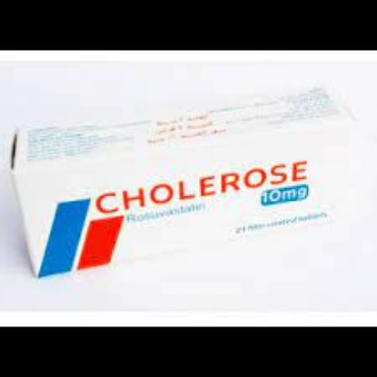 Picture of CHOLEROSE 10 MG 21 F.C.TAB