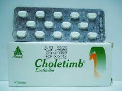 Picture of CHOLETIMB 10 MG 14 TAB