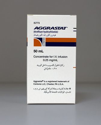 Picture of AGGRASTAT 12.5MG/50ML I.V. INFUSION