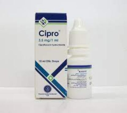 Picture of CIPRO 0.3% EAR DROPS 10 ML