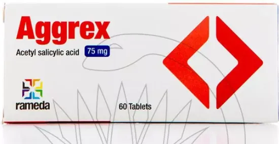 Picture of AGGREX 75MG 60 TAB