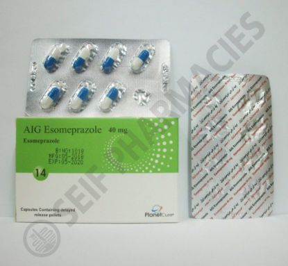 Picture of AIG ESOMEPRAZOLE 40 MG 14 CAP