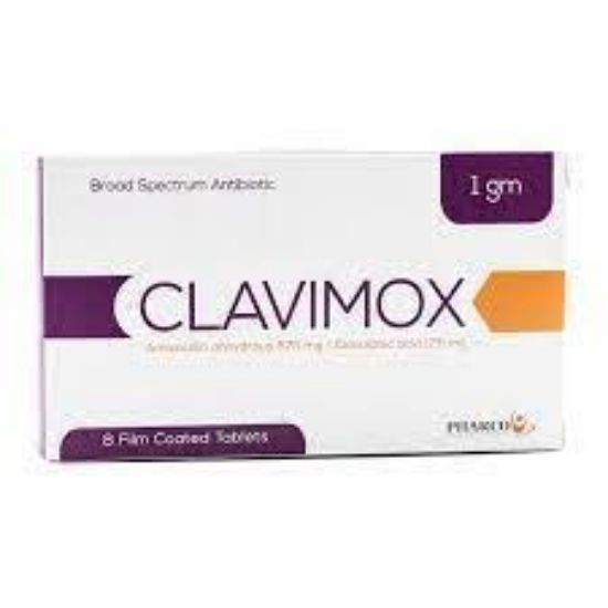 Picture of CLAVIMOX 1 GM 12 F.C.TAB