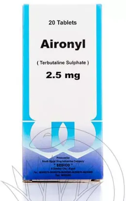 Picture of AIRONYL 2.5 MG 20 TAB