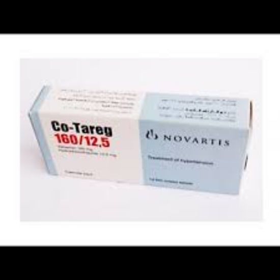 Picture of CO-TAREG 160/12.5MG 28 F.C.TAB