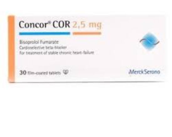 Picture of CONCOR COR 2.5 MG 30 F.C. TAB