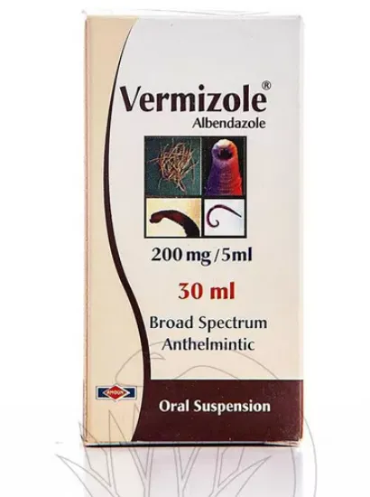 Picture of ALBENDAZOLE 200MG/5ML SUSP. 30ML