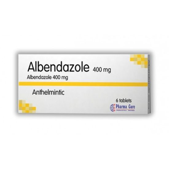 Picture of ALBENDAZOLE 400 MG 6 TAB