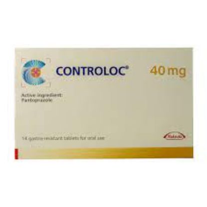 Picture of CONTROLOC 40MG 14 GASTRO-RESISTANT TAB