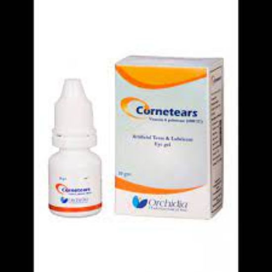 Picture of CORNETEARS 1000 IU/G AQUEOUS EYE GEL 10 GM