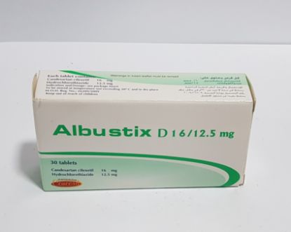 Picture of ALBUSTIX D 16/12.5MG 30 TAB