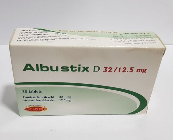 Picture of ALBUSTIX D 32/12.5MG 30 TAB