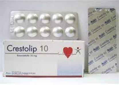 Picture of CRESTOLIP 10 MG 30 F.C.TAB