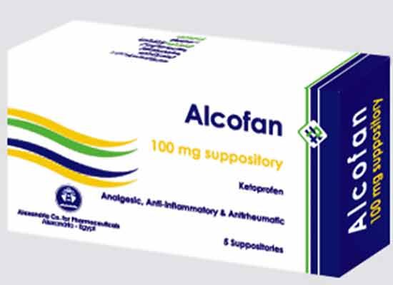 Picture of ALCOFAN 100 MG 5 SUPP