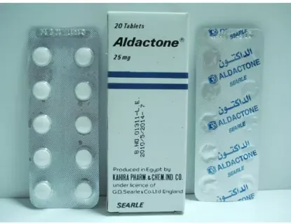 Picture of ALDACTONE 25MG 20 TAB