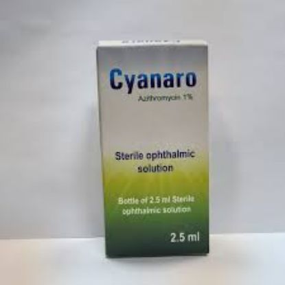 Picture of CYANARO 1% EYE DROPS 2.5 ML