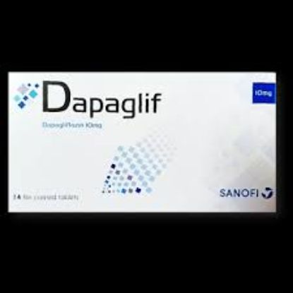 Picture of DAPAGLIF 10 MG 14 F.C.TAB