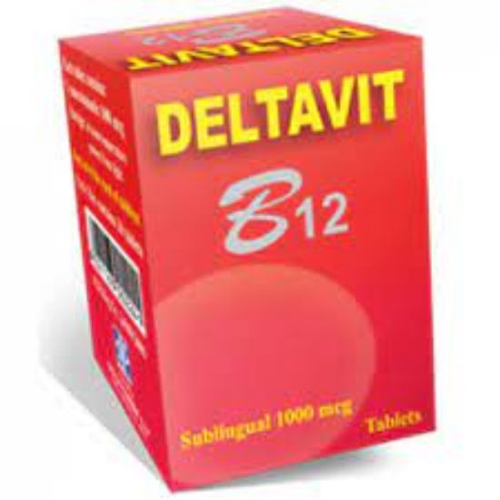 Picture of DELTAVIT B12 1MG 30 SUBLINGUAL TAB