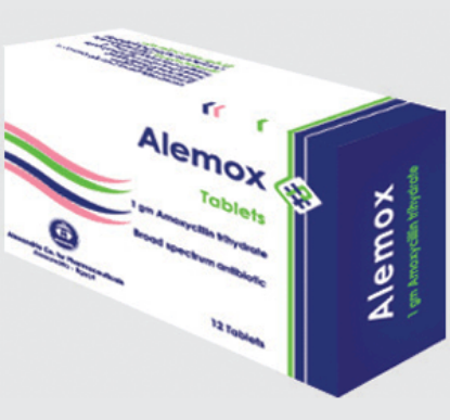 Picture of ALEMOX 1 GM 12 F.C.TAB