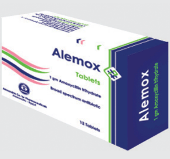 Picture of ALEMOX 1 GM 12 F.C.TAB