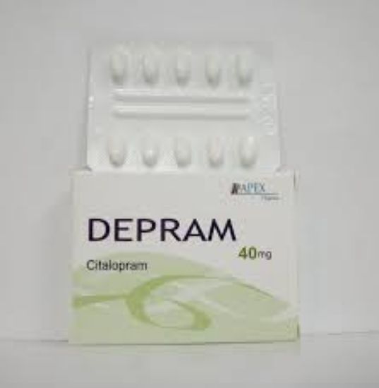 Picture of DEPRAM 40MG 20 F.C. TAB