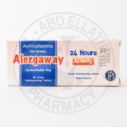 Picture of ALERGAWAY 5 MG 20 ORAL DISINTEG. TAB