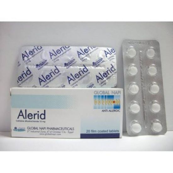 Picture of ALERID 10 MG 20 F.C.TAB