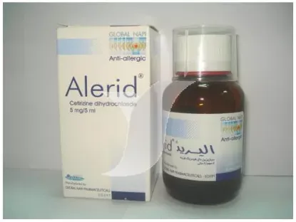 Picture of ALERID 5MG/5ML SYRUP 60ML