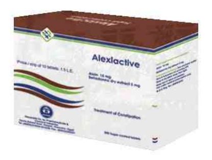 Picture of ALEXLACTIVE 200 SUGAR COATED TAB