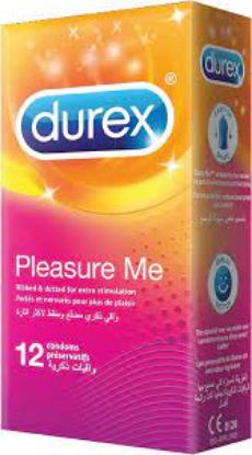 Picture of DUREX PLEASURE ME CONDOM PACK OF 12 PIECES