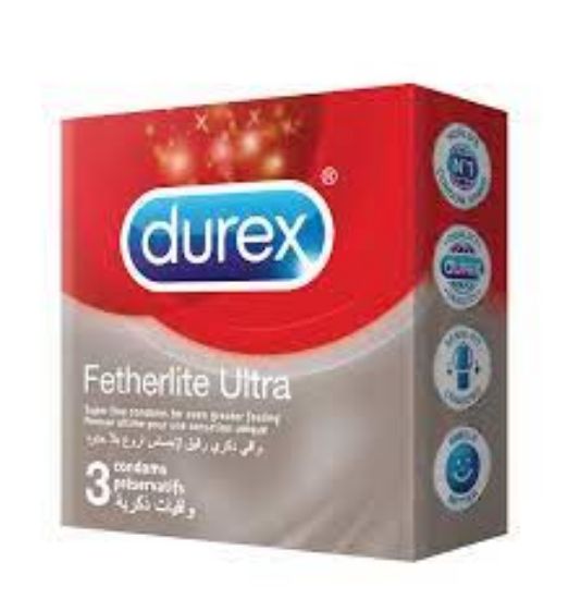 Picture of DUREX CONDOM FETHERLITE ULTRA 3 PIECES