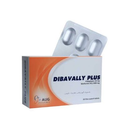 Picture of DIBAVALLY PLUS 50/1000 MG 28 TAB