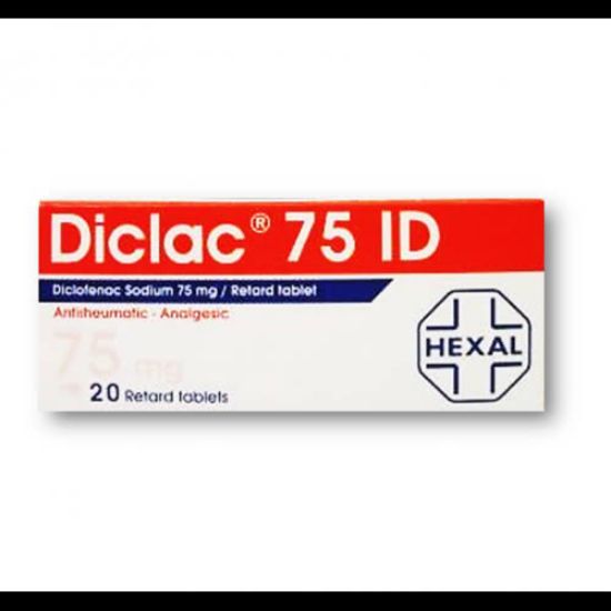 Picture of DICLAC 75 ID 20 PROLONGED R.TAB