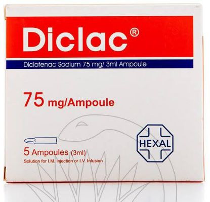 Picture of DICLAC 75 MG/3ML 5 AMP