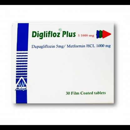 Picture of DIGLIFLOZ PLUS 5/1000MG 30 F.C. TAB