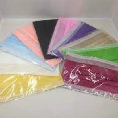 Picture of COLORED FACE MASK 50 PIECES