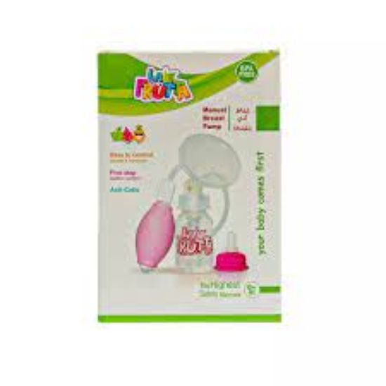 Picture of LA FRUTTA MANUAL BREAST PUMP PINK 0+M PACK OF 1