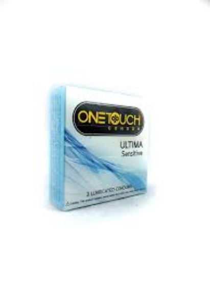 Picture of ONETOUCH ULTIMA SENSITIVE CONDOM- 3 PIECES